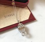AAA Quality Cartier Panthere Necklace Replica - 925 Silver Diamond